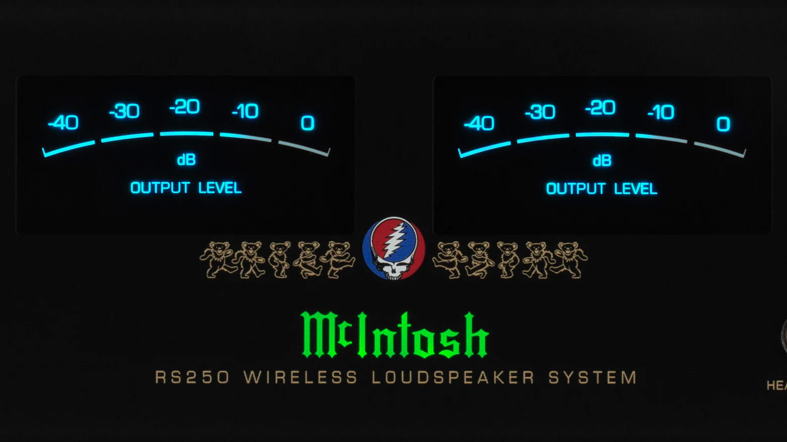 McIntosh RS250 Kablosuz Hoparlör Sistemi Grateful Dead Sürümü